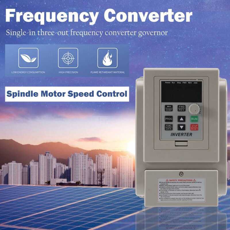 2.2Kw 3Hp 220V Variable Frequency Drive Inverter CNC VFD VSD Single To ...