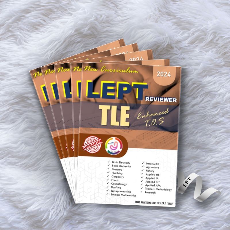 TLE - COMPREHENSIVE LEPT REVIEWER (NEW CURRICULUM) | Shopee Philippines