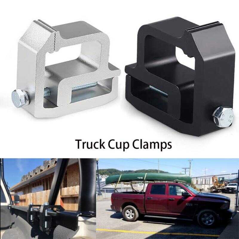 Heavy Duty Caps Housing Truck Top Ladder Rack Clamps Simple Installs ...