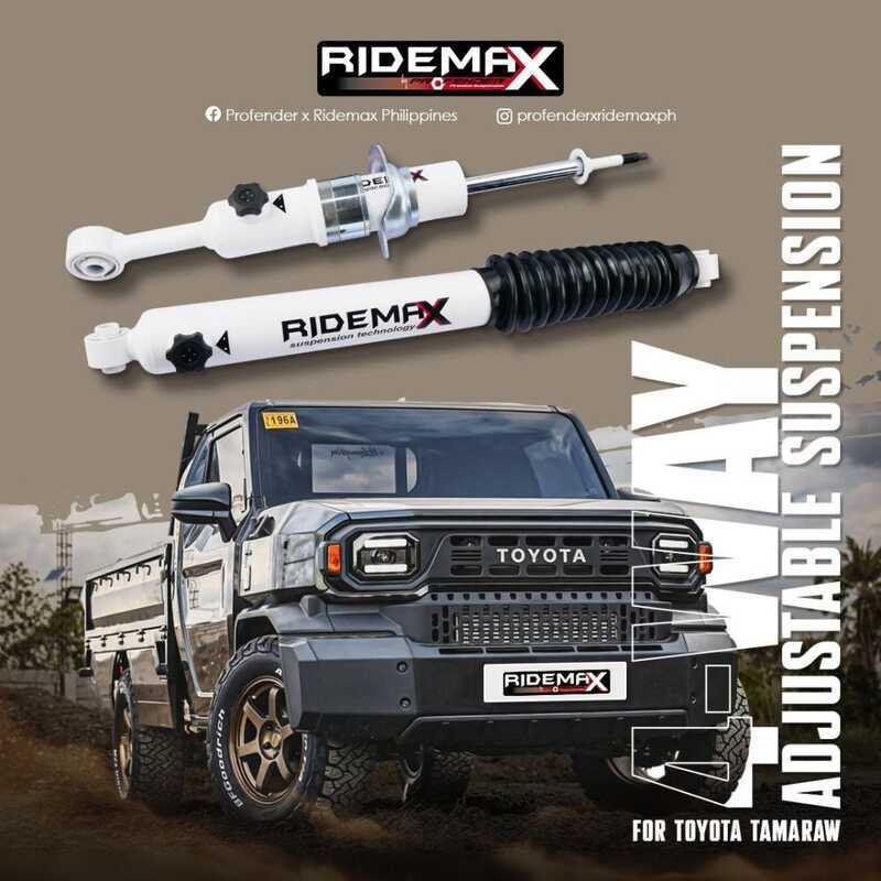 Ridemax Comfort Shocks Front And Rear 4Pcs For Toyota Fortuner/Hilux ...