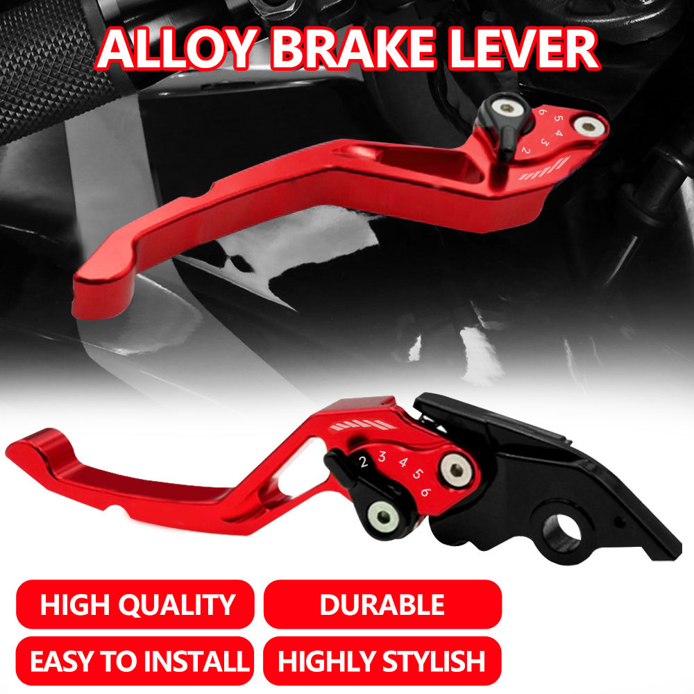 HONDA CLICK 2PCS COMBI CNC ALLOY BRAKE LEVER SET FOR HONDA CLICK V2/V3 ...