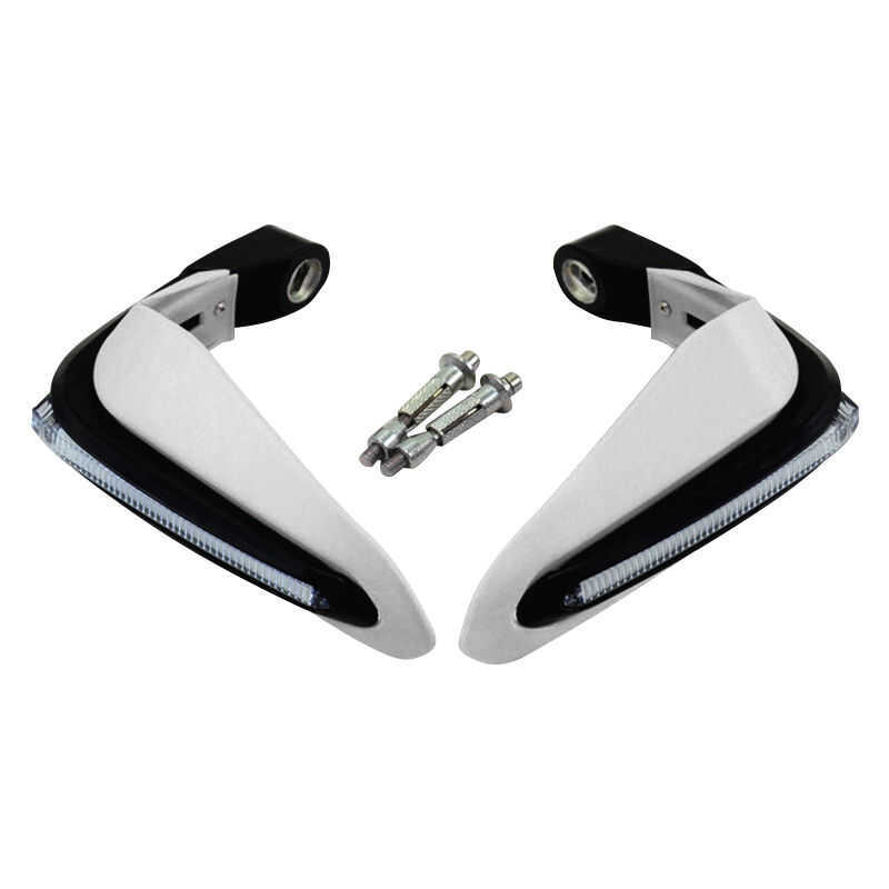 Pinph 2Pcs Hand Guard Motorcycle LED Handlebar Hand Protector With LED ...