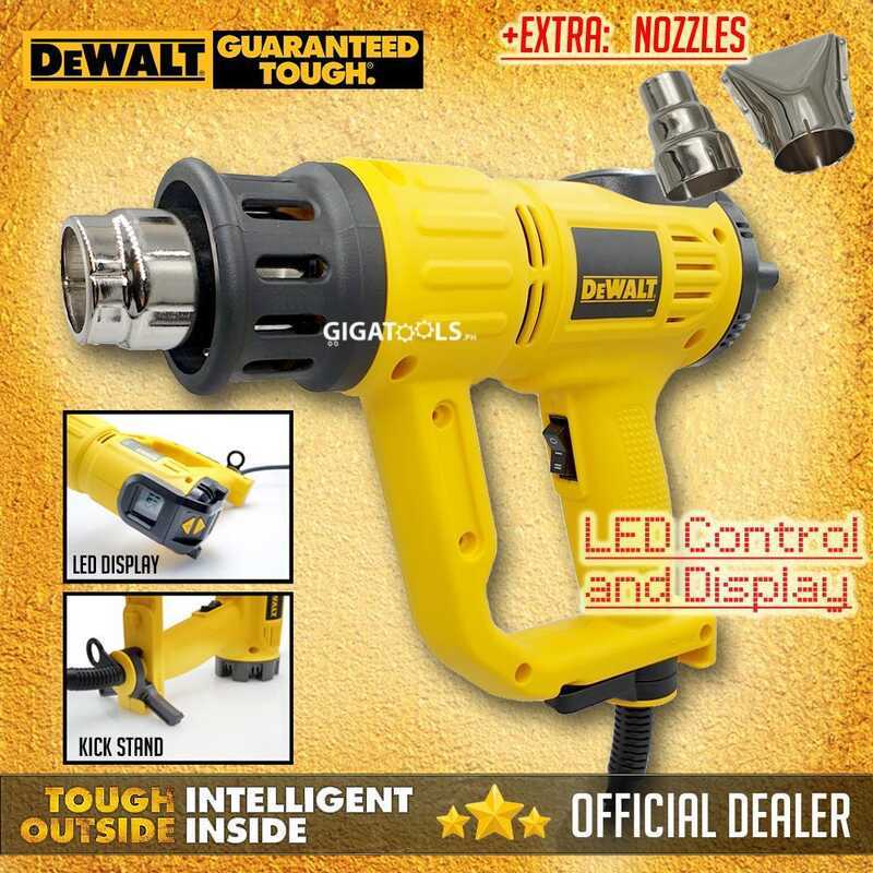 Dewalt D26414-B1 ( D26414 ) Heat Gun With LED Display Air Temperature ...