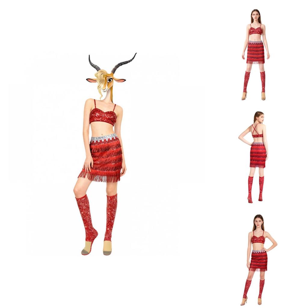 Gazelle Performance Zootopia Outfit For Kids Teens And Adults Show ...