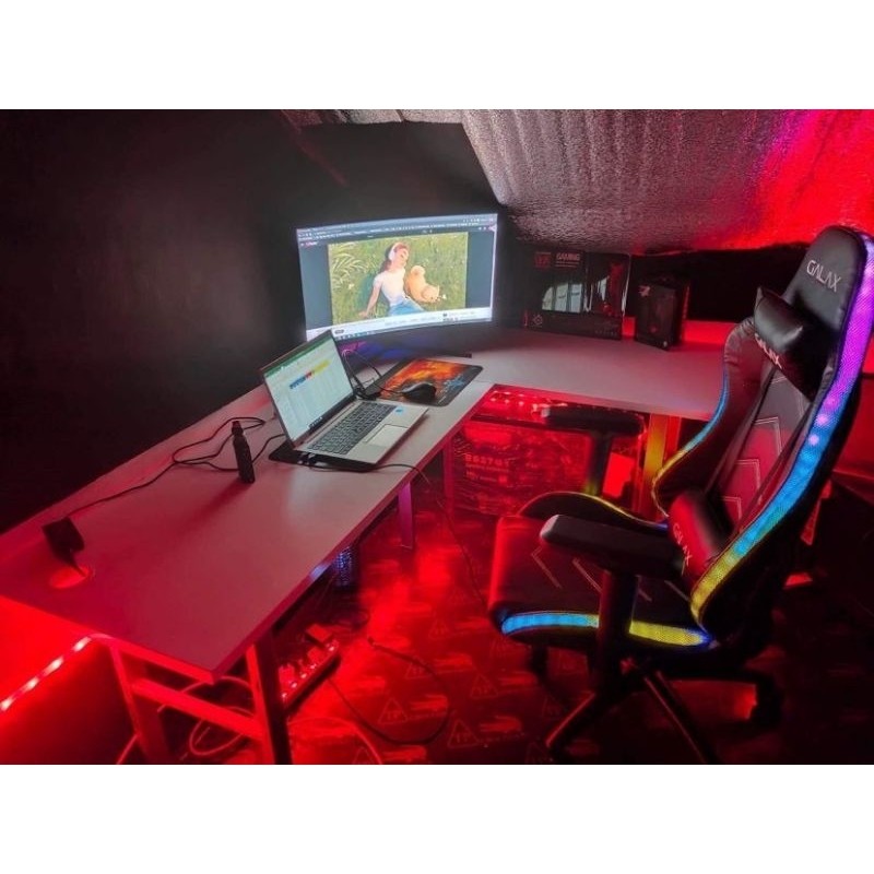 L SHAPE COMPUTER TABLE | Shopee Philippines