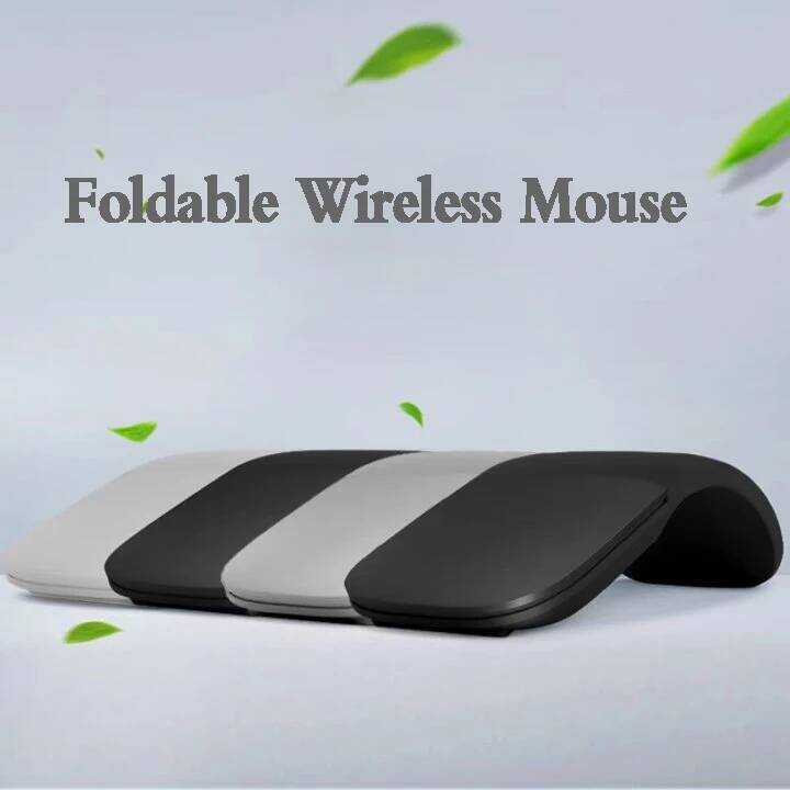 Y Bluetooth 4.0 Folding Wireless Arc Touch Roller Computer Silent E ...