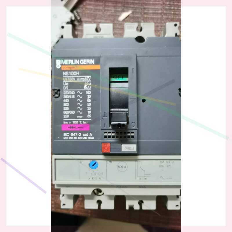 Negotiable Price Merlan NS100H 3P63A Plastic Case Circuit Breaker ...