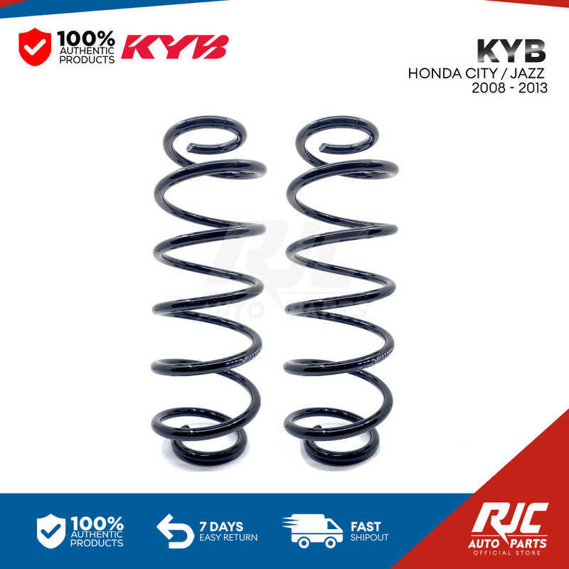 KYB Kayaba Rear Coil Spring For Honda City / Jazz 2008 - 2013 CS Rz ...