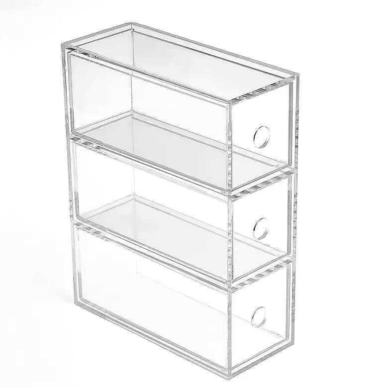 Acrylic Multi-layer Transparent Storage Large Capacity Millet Badge ...