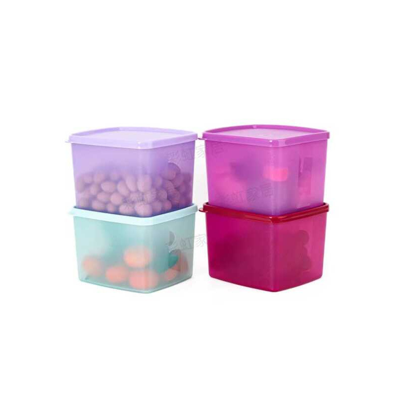 Tupperware 800ML Square and Vegetable Refrigerated Fresh-keeping ...