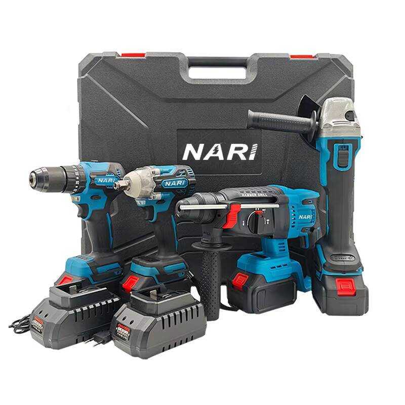 Industrial Professional Cordless 4 in 1 Practical Jobsite Work Tool Set ...