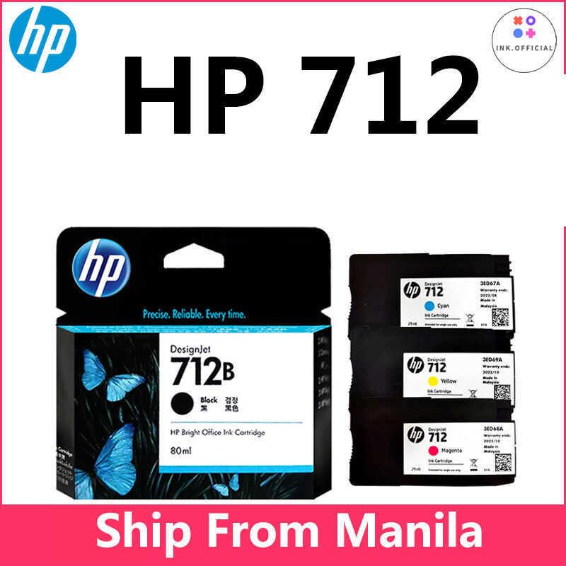 HP 712 Ink Cartridge Hp712 Black Ink Cartridge For Designjet T230 T250 ...