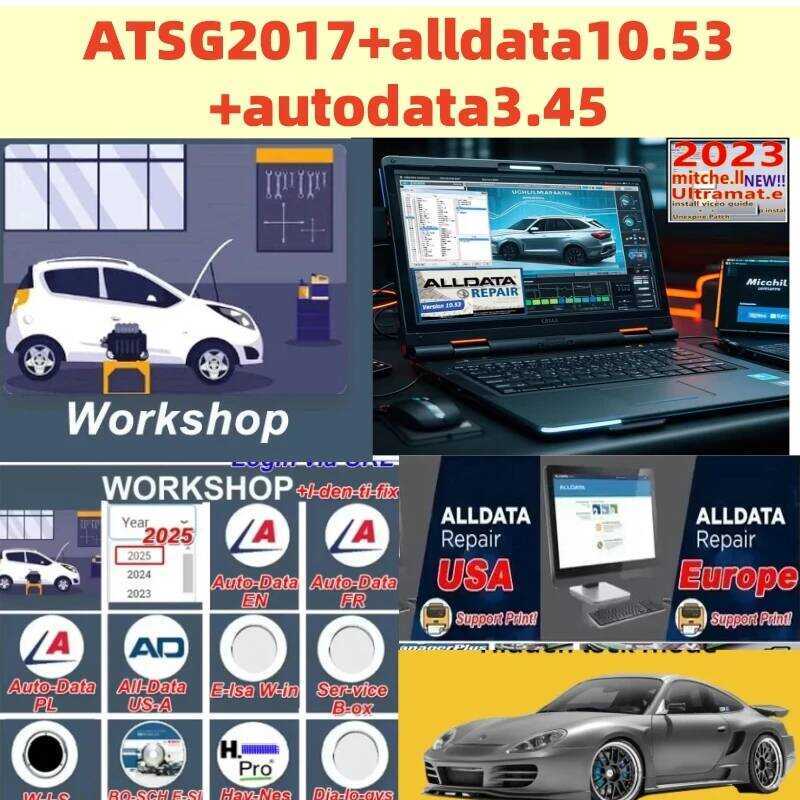 2025 Hot 10.53 Alldata Repair Software All Data Automotive Tech La Offe ...