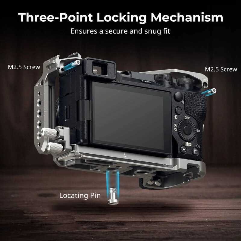Smallrig A6700 Camera Cage Hawklock Quick Release Cage Kit For Sony ...