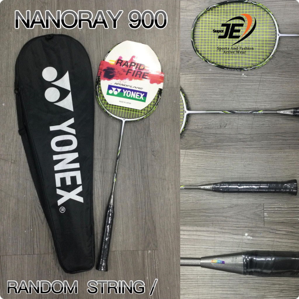 NANORAY 900 (Iron Gray)6U G5 76grams/30lbs Yonex Single Badminton ...