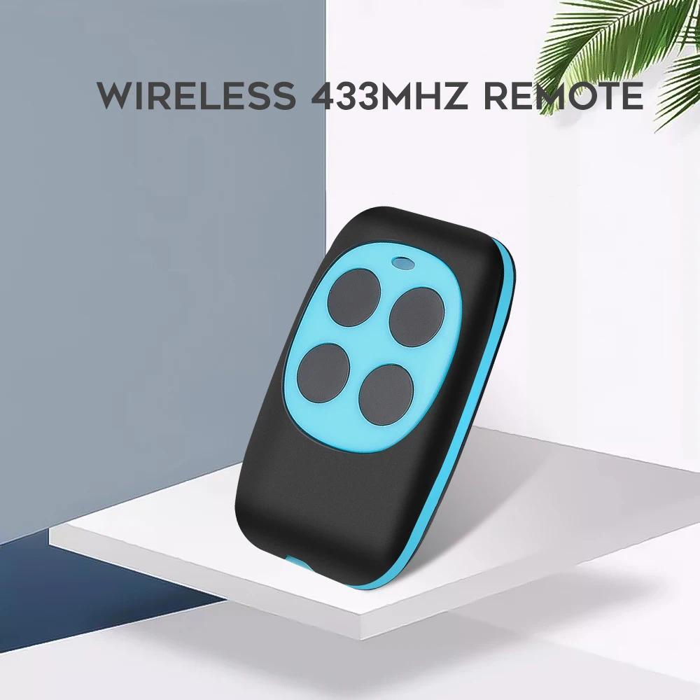 433Mhz Remote Control Duplicator Garage Door RF Remote Control 4 Keys ...