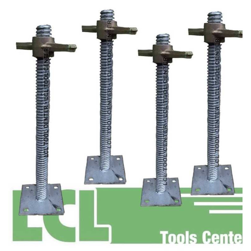 Scaffolding Base Jack 4Pcs 400Mm | Shopee Philippines