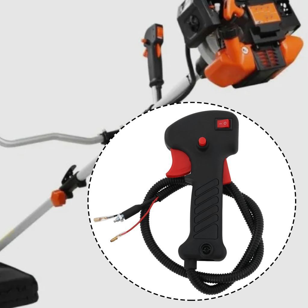 Grass Cutter Right Handle Throttle Trigger Throttle Switch,Manual Right ...