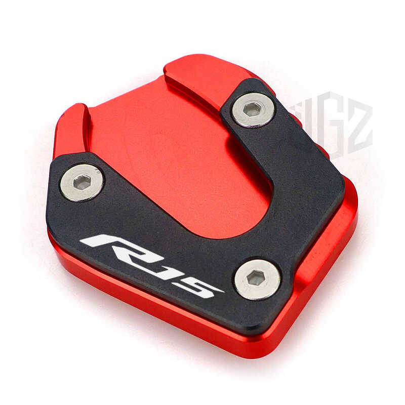 YAMAHA YZF For R15 V3 V4 R15m CNC Motorcycle Foot Side Stands Enlarge ...