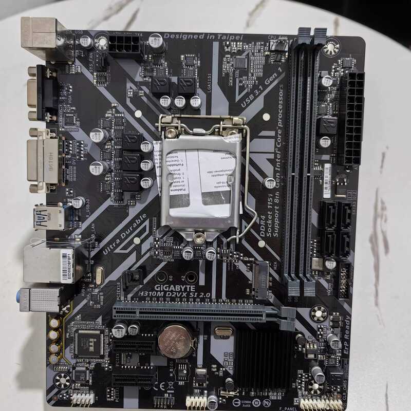 GIGABYTE H310M D2VX S1.2 Motherboard Supports 8th and 9th Gen Core ...