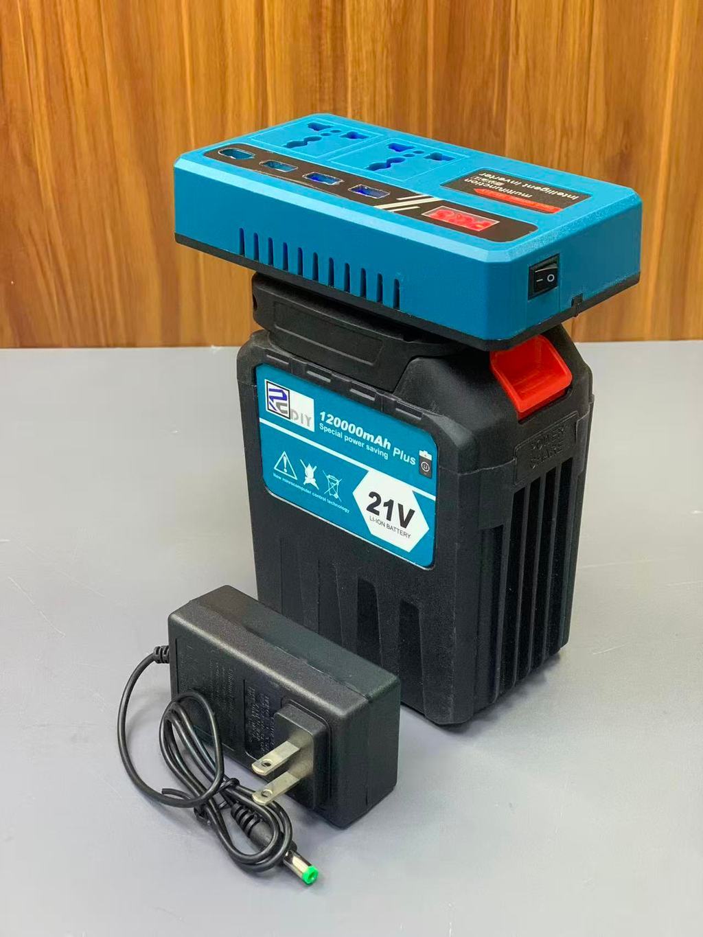 2025 NEW VERSION FM-P3 Dual Port Mini Portable Power Inverter ...