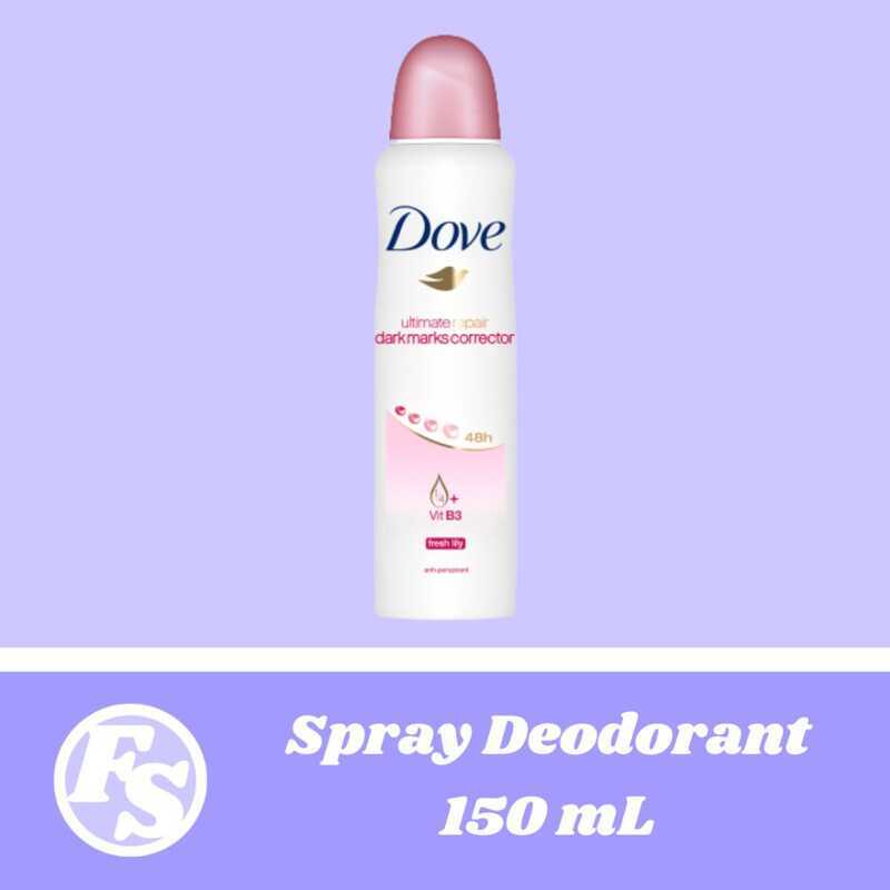 Dove Ultimate Repair Fresh Lily Spray Deodorant 135Ml | Shopee Philippines