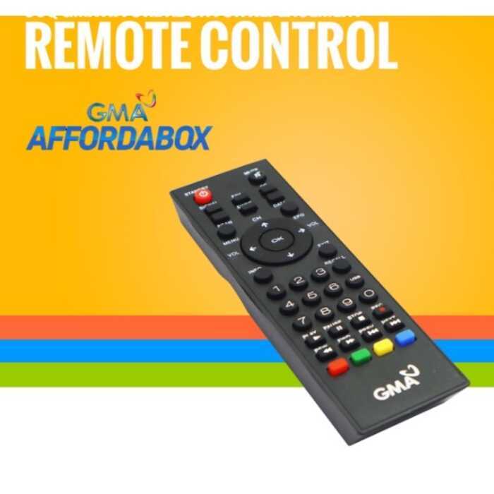 Universal Remote Control for GMA Affordabox TV Box | Shopee Philippines