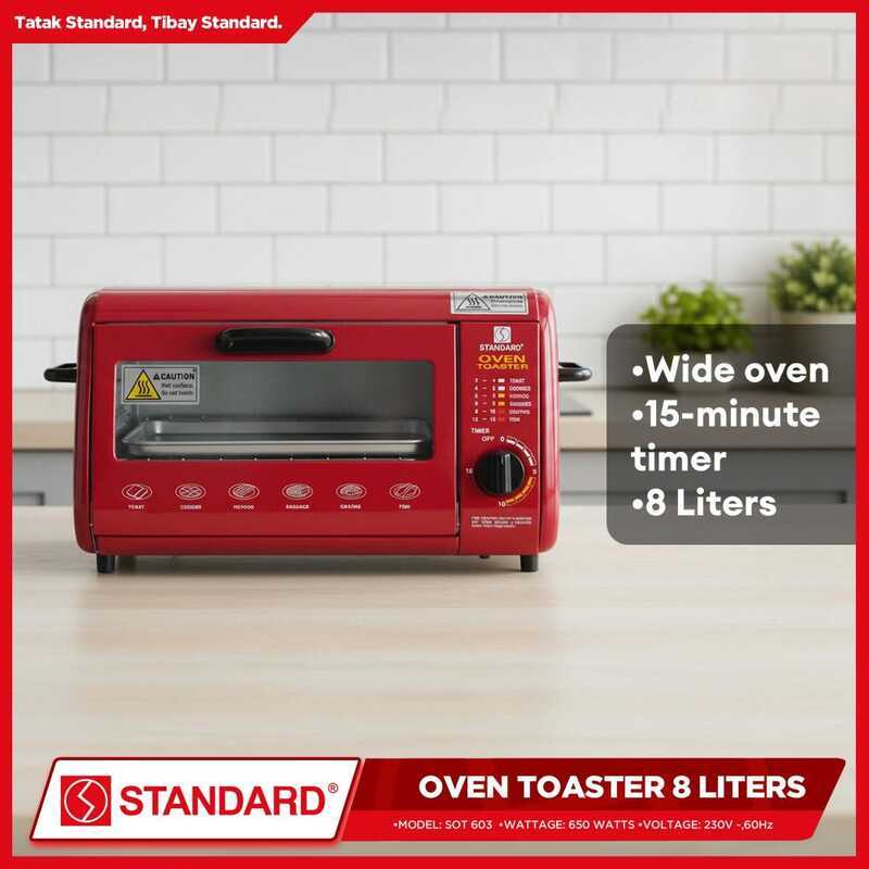 Standard Oven Toaster 8L Wide Capacity Cb7 68A | Shopee Philippines