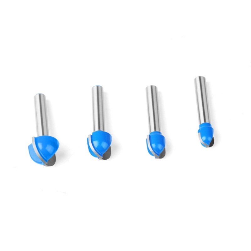 1/4 Shank Round Bottom Router Bit Slotting Cutter Arc Cutter Engraving ...