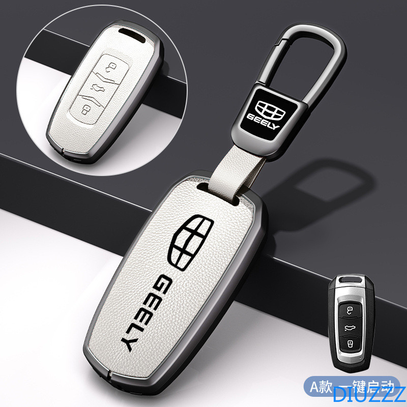 For Geely Coolray Key Cover Fob Case Holder Ring Key Cover Case Bag for ...