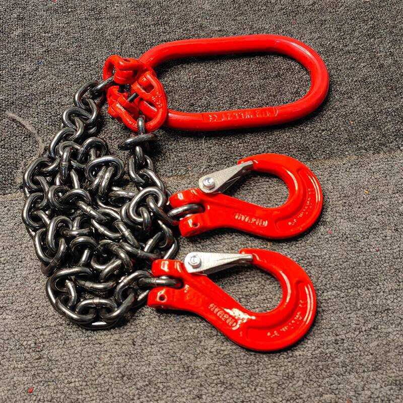 Double Four Leg G80 Manganese Steel Rigging Crane Chain U-Shaped ...
