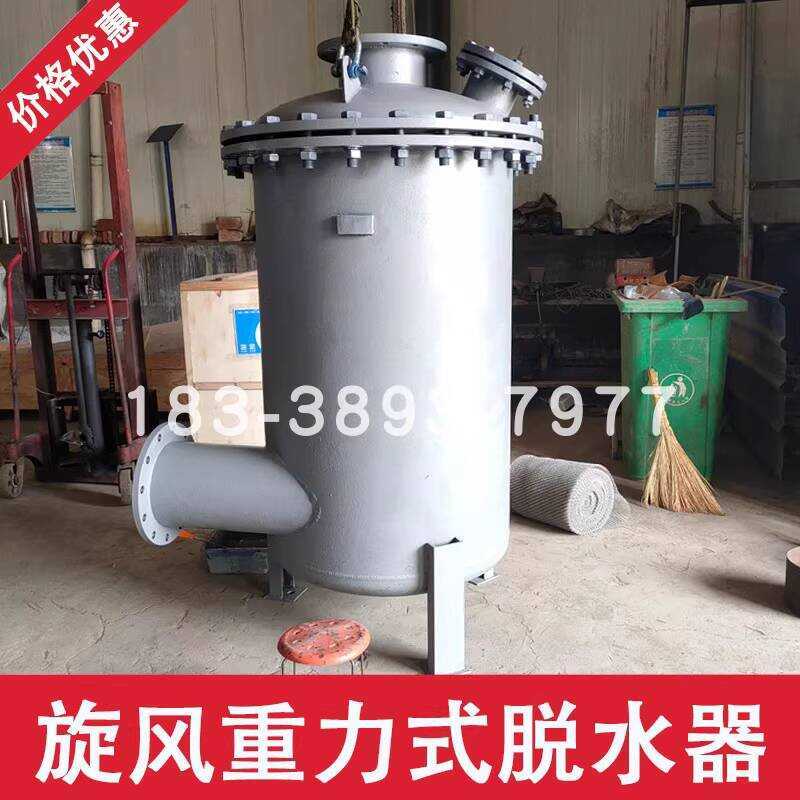Cyclone Gravity Dehydrator Steam Biogas Pipeline Gas Liquid Oil Water