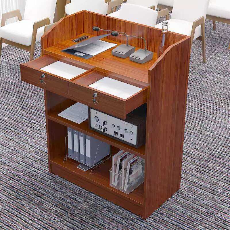 Cashier Small Speaking Host Conference Classroom Lecture Table ...