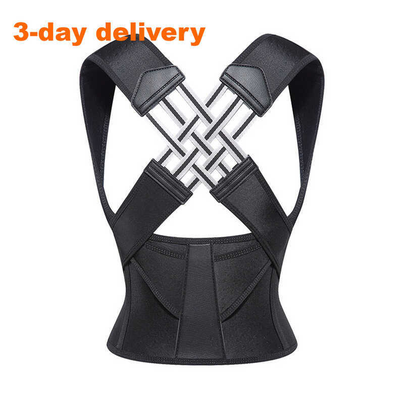( PH Stock ) Back Posture Corrector Open Shoulder Adjustable Correction ...