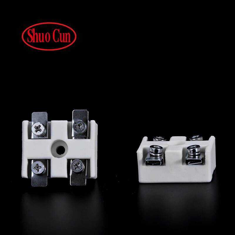 Block High Temperature Resistant Terminal Post Insulation Base Ceramic ...