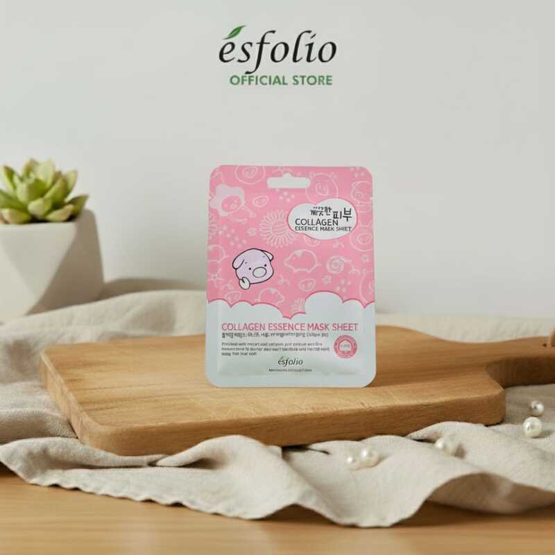 Esfolio Pure Skin Collagen Essence Mask Sheet D1e | Shopee Philippines