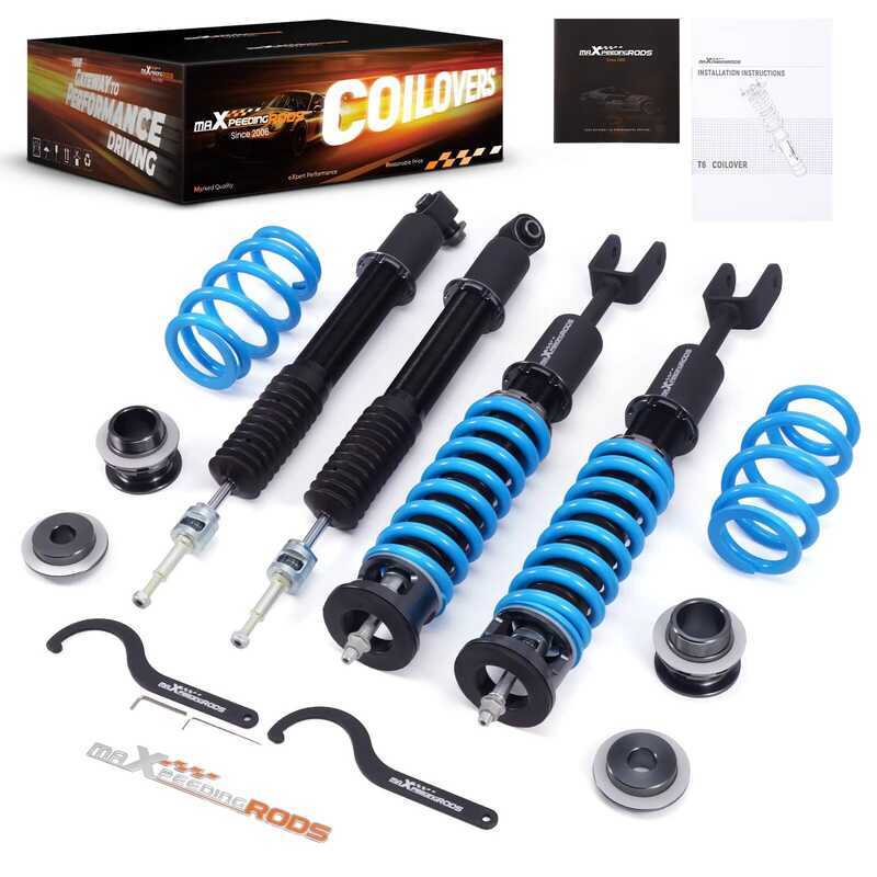 Maxpeedingrods Front And Rear Coilover Suspension Parts For Audi A6 ...