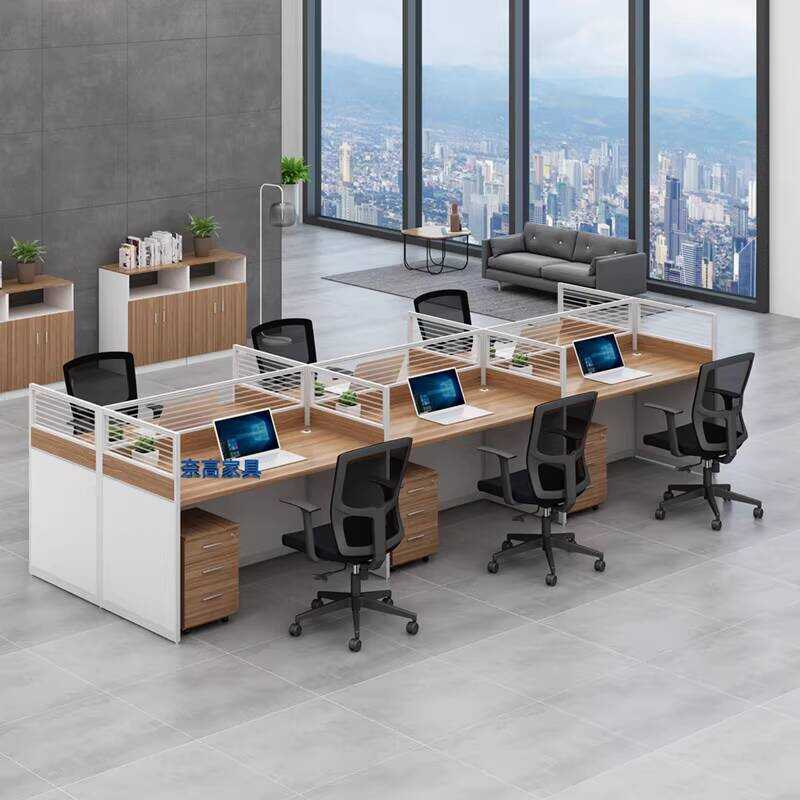 COD/Simple Office Set Modern Minimalist Partition Cubicle Employee ...