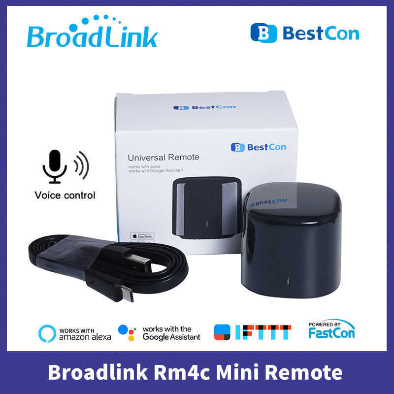 Broadlink Rm4c Mini WIFI IR Universal Smart Remote For Air Conditioner ...