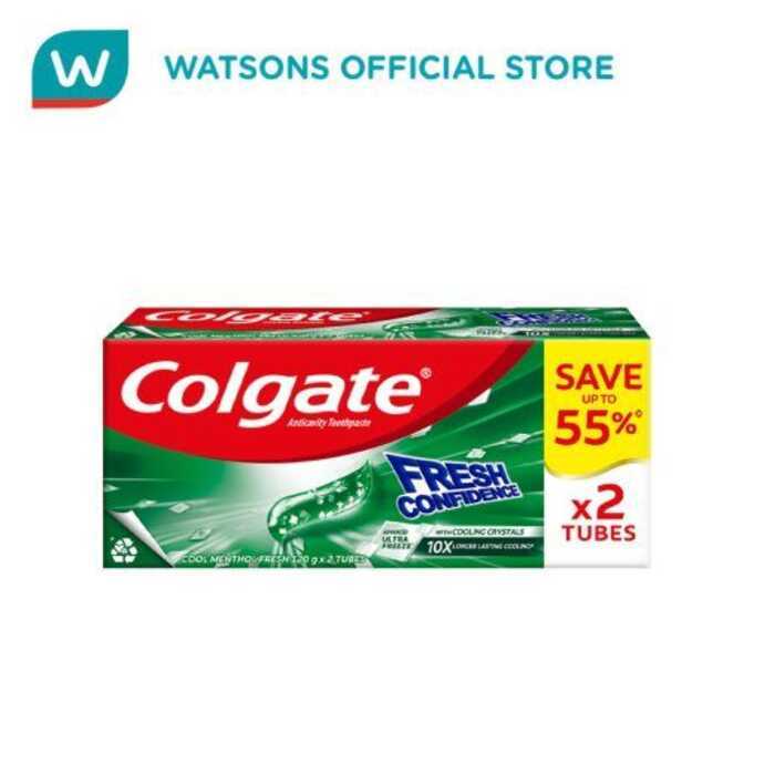 Colgate Confidence Cool Menthol Fresh Toothpaste With Cooling Crystals ...