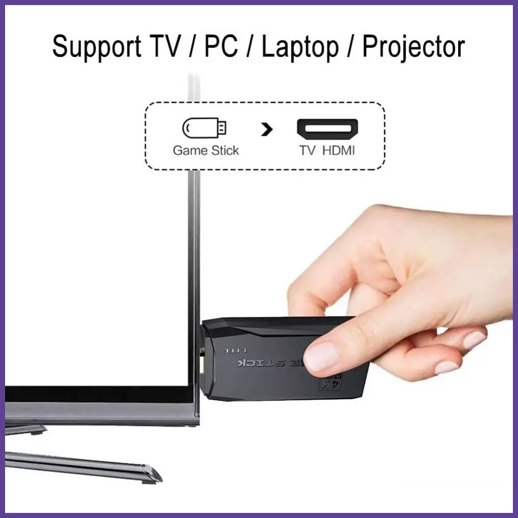 ∈ ℗ M8 Pro Mini Game Console For Smart Tv Gamestick 4k Gaming Emulator ...