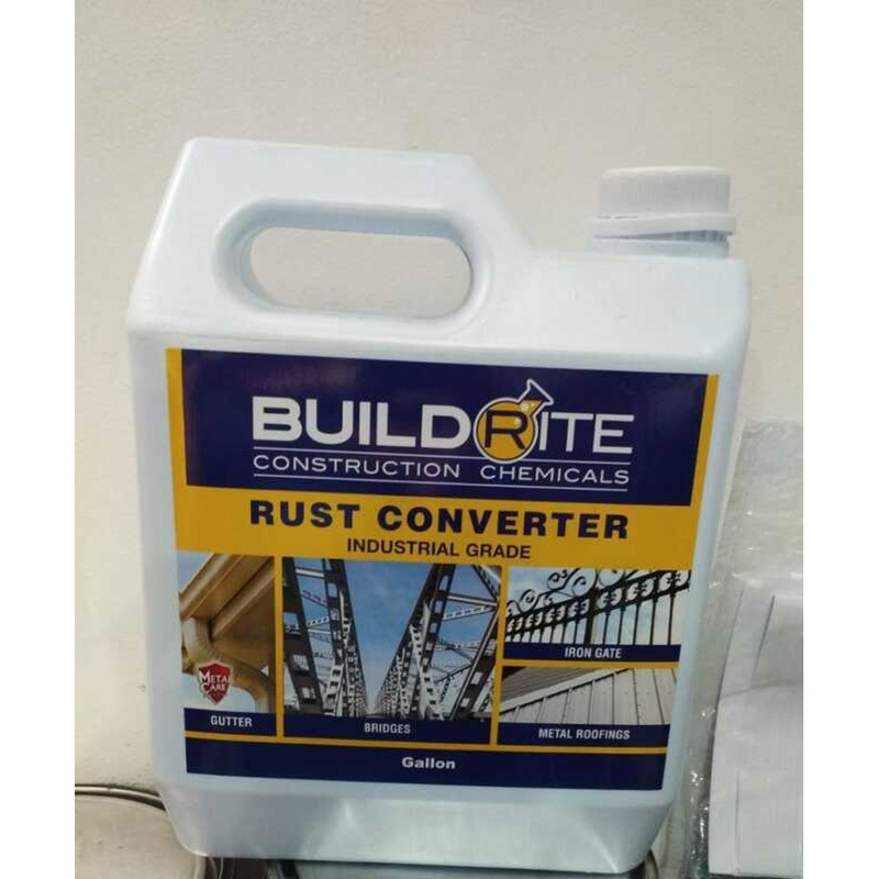 Buildrite Rust Converter Remover 4Liter (Alis Kalawang) Industrial ...