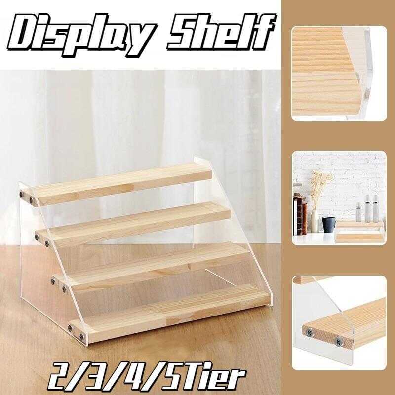 2/3/4/5 Tier Blind Box Storage Display Rack Transparent Ladder Doll ...