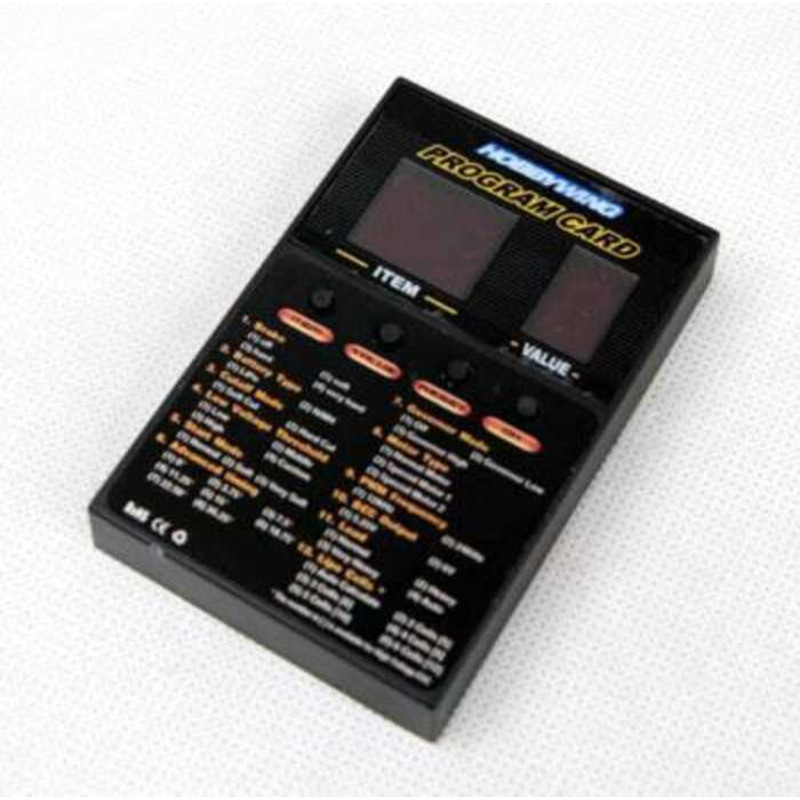 Hobbywing Platinum Series ESC Programming Card | Shopee Philippines