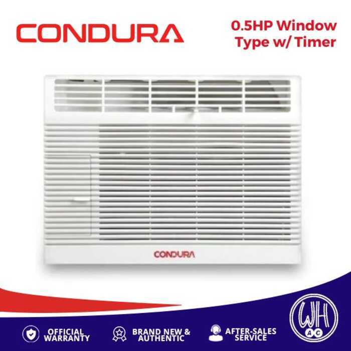 Condura 6S 0.5Hp Window Type Aircon W/ Timer Wconz006ec1 0E6 | Shopee ...
