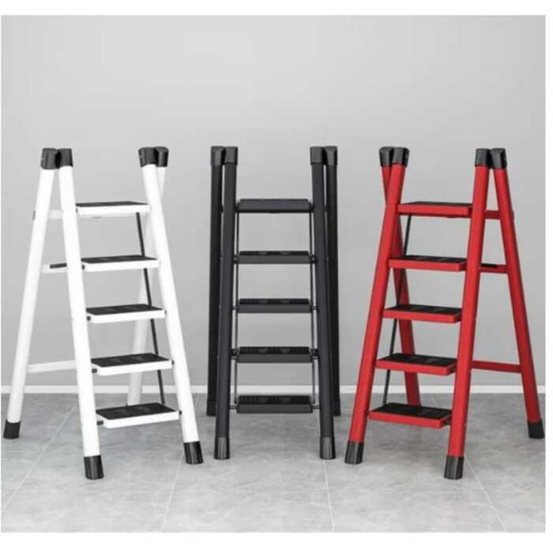 5 STEPS FOLDING LADDER Multi-Purpose MINI 4 Steps ENGINEERING INDOOR ...