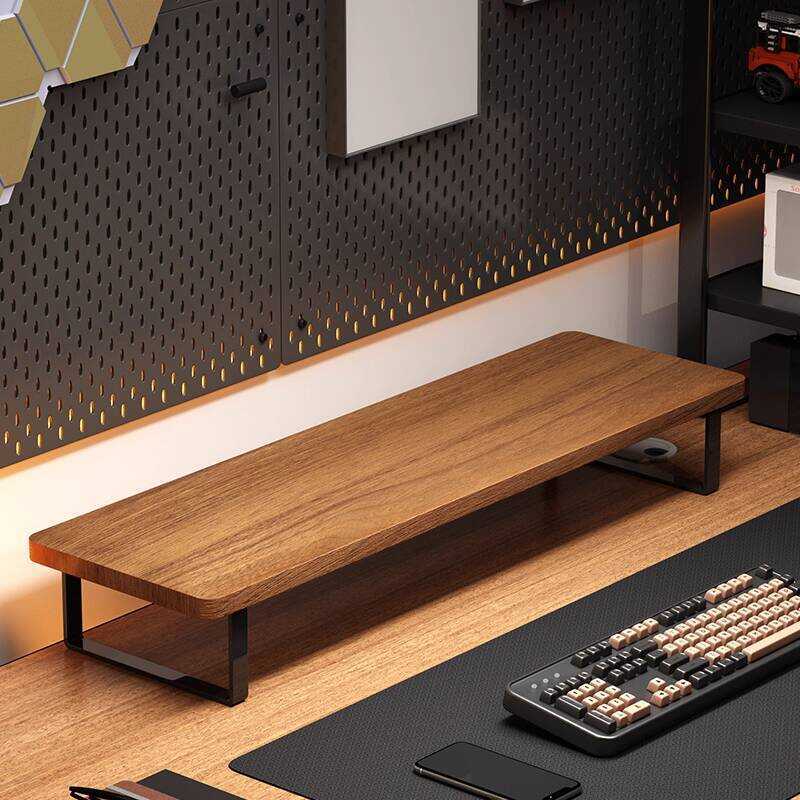 Desktop Computer Heightening Office Desk Storage Rack Laptop Stand ...
