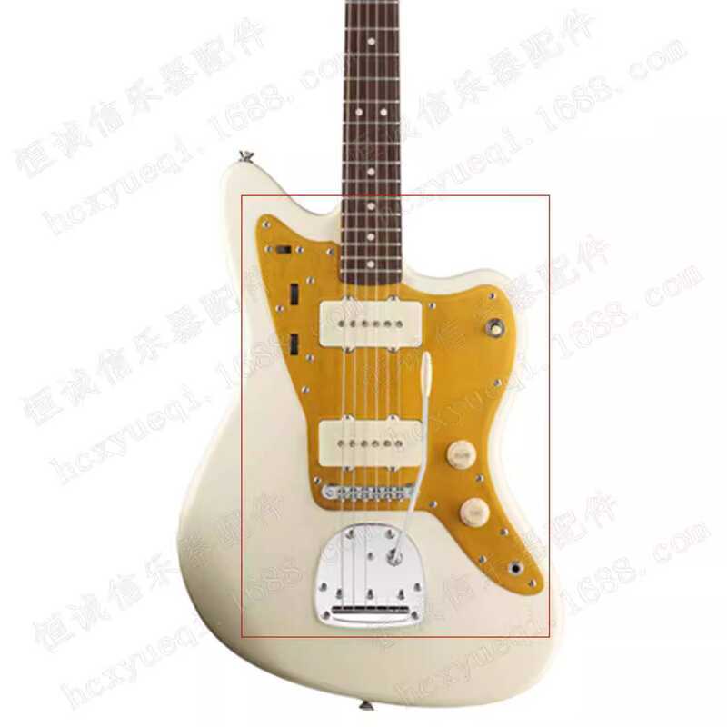 Jazzmaster Electric Guitar Metal Panel Pickup Fixed String Tremolo ...