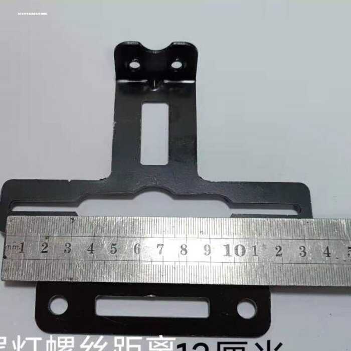 Universal Electric Vehicle Holder Rear Tail Light License Plate Bracket ...