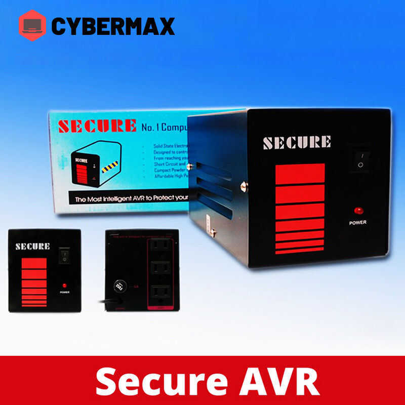 Secure Avr 500W 220V Automatic Voltage Regulator Overload Protection ...